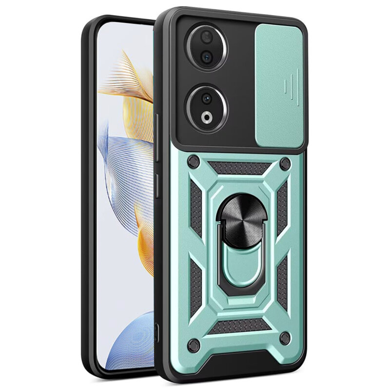 Husa Honor 90 protectie camera Techsuit CamShield Series, verde