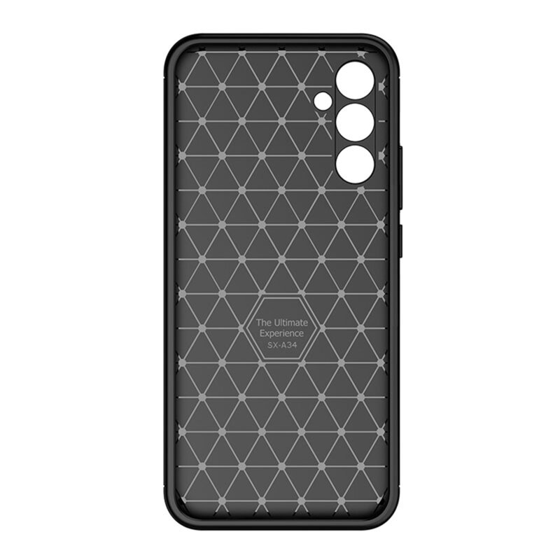 Husa Samsung Galaxy S24 Plus Techsuit CarbonFiber, negru