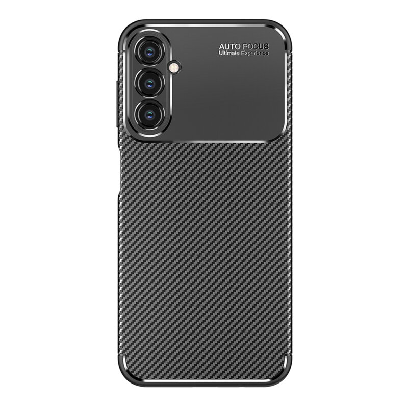 Husa Samsung Galaxy A14 4G Techsuit CarbonFiber, negru
