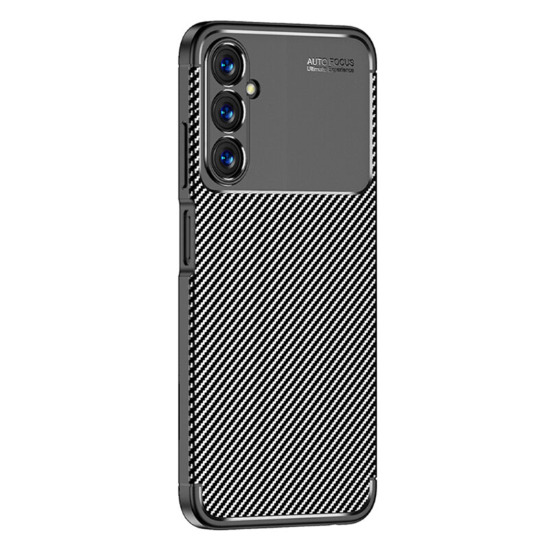 Husa Samsung Galaxy A05s Techsuit CarbonFiber, negru