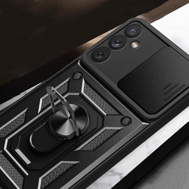 Husa Samsung Galaxy A34 5G protectie camera Techsuit CamShield Series, roz