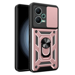 Husa Xiaomi Poco X5 protectie camera Techsuit CamShield Series, roz