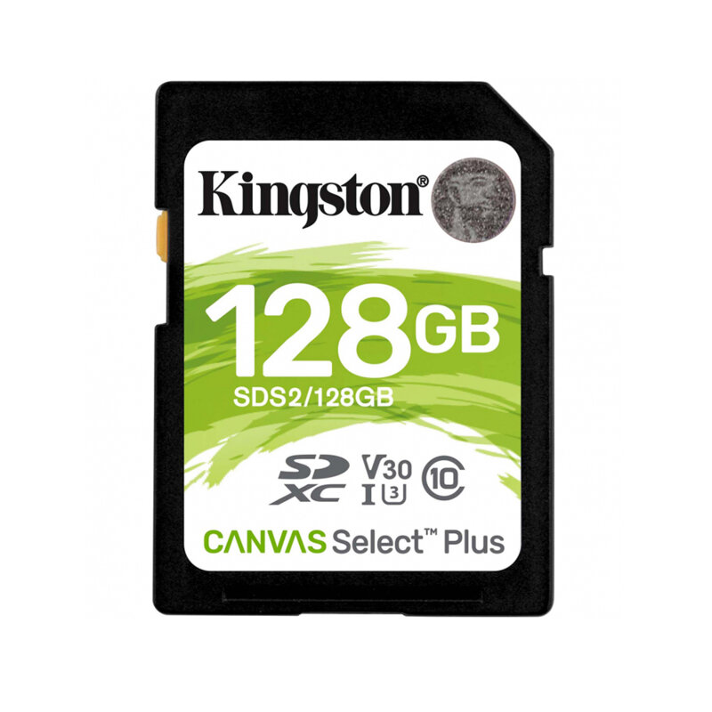 Card memorie SDXC 128GB Kingston Canvas Select Plus, SDS2/128GB-SD