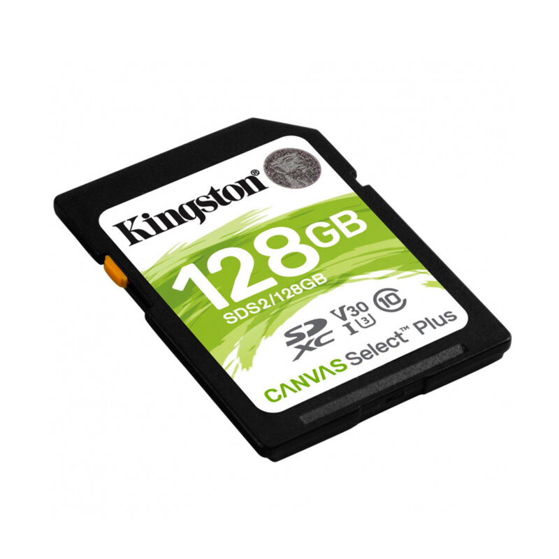 Card memorie SDXC 128GB Kingston Canvas Select Plus, SDS2/128GB-SD