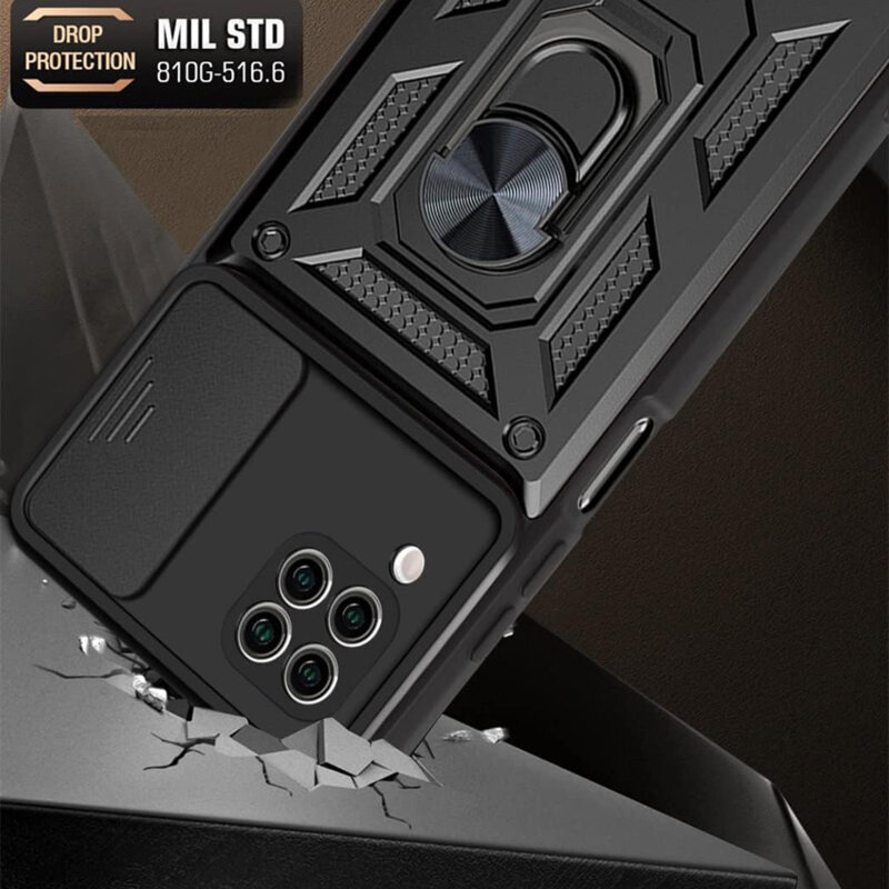 Husa Huawei P40 Lite protectie camera Techsuit CamShield Series, roz