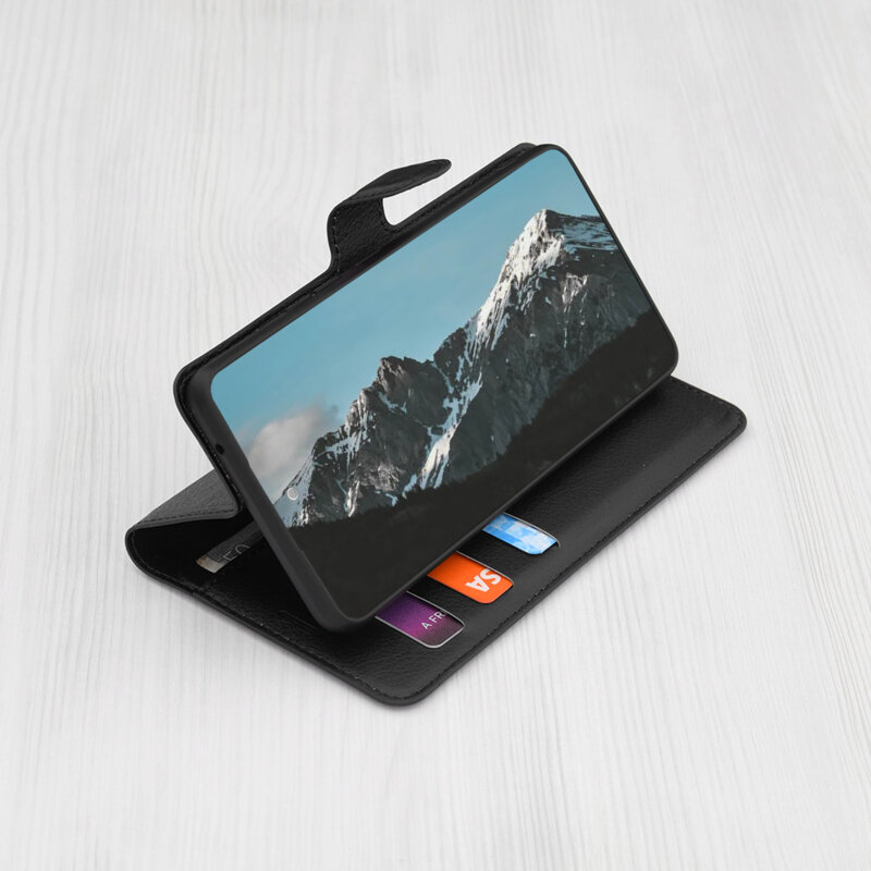 Husa iPhone 7 Techsuit Leather Folio, negru