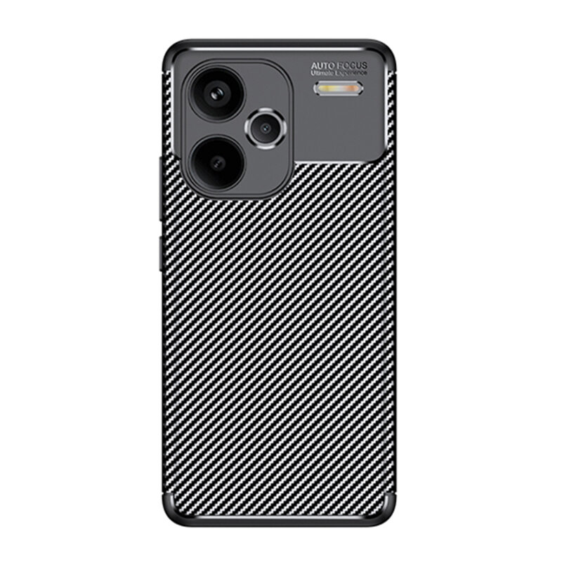 Husa Xiaomi Redmi Note 13 Pro+ 5G Techsuit CarbonFiber, negru