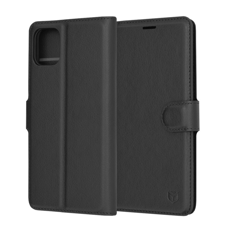 Husa iPhone 11 Techsuit Leather Folio, negru