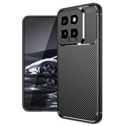 Husa Xiaomi 14 Techsuit CarbonFiber, negru