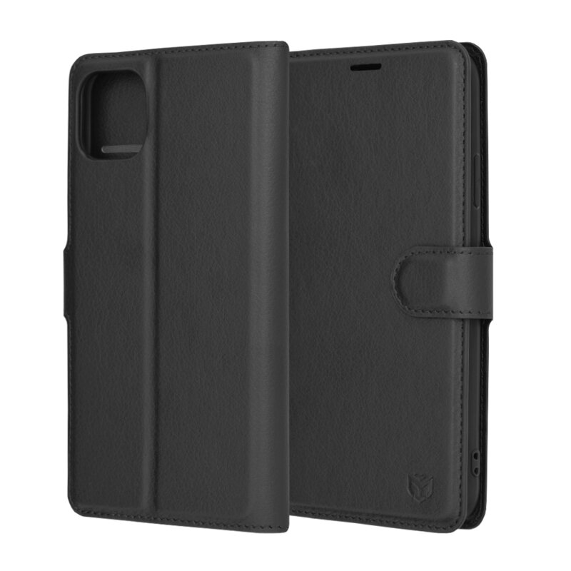 Husa iPhone 11 Pro Max Techsuit Leather Folio, negru