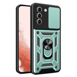 Husa Samsung Galaxy S22 Plus 5G protectie camera Techsuit CamShield Series, verde