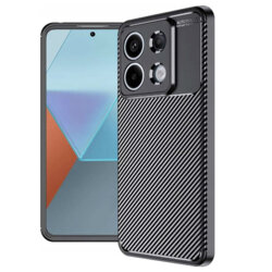 Husa Xiaomi Poco X6 Techsuit CarbonFiber, negru