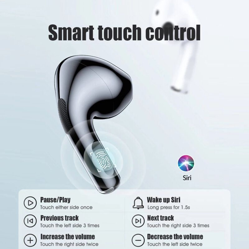 Casti half-in-ear wireless Bluetooth Lenovo ThinkPlus LP40, negru