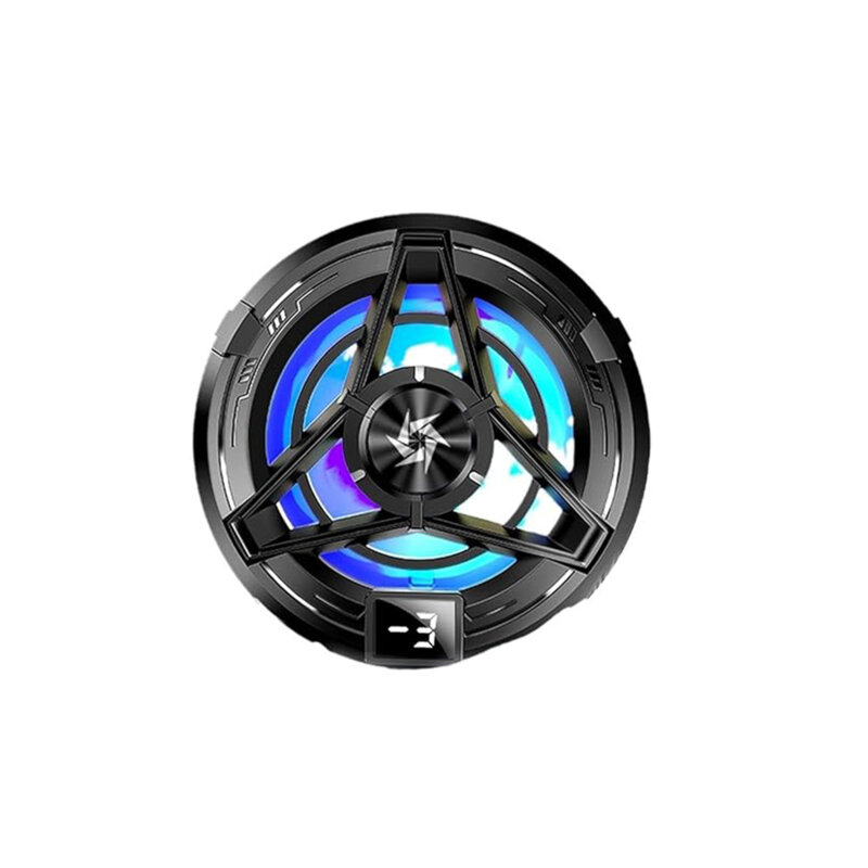 Cooler silentios telefon Techsuit, magnetic, negru, SL17