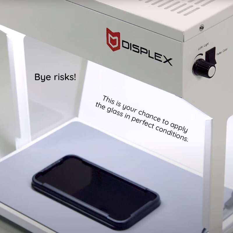 Detector, aparat indepartat praf Displex, montare folie, DFC-01