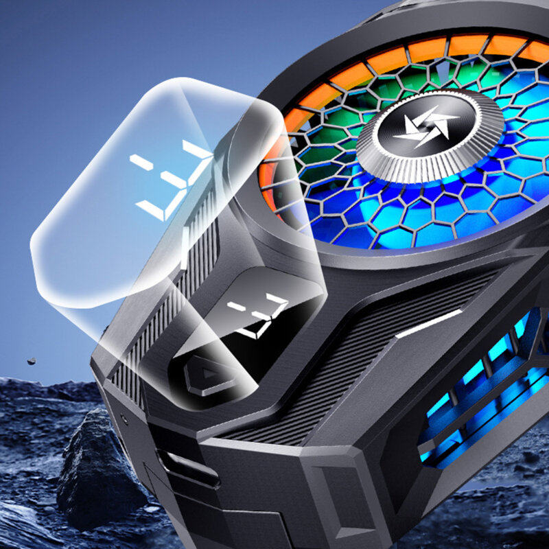 Cooler gaming telefon Techsuit, universal, negru, SL16