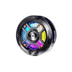Cooler racire telefon cu RGB Techsuit, magnetic, negru, SL18