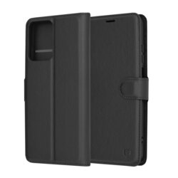 Husa Motorola Moto G04 Techsuit Leather Folio, negru