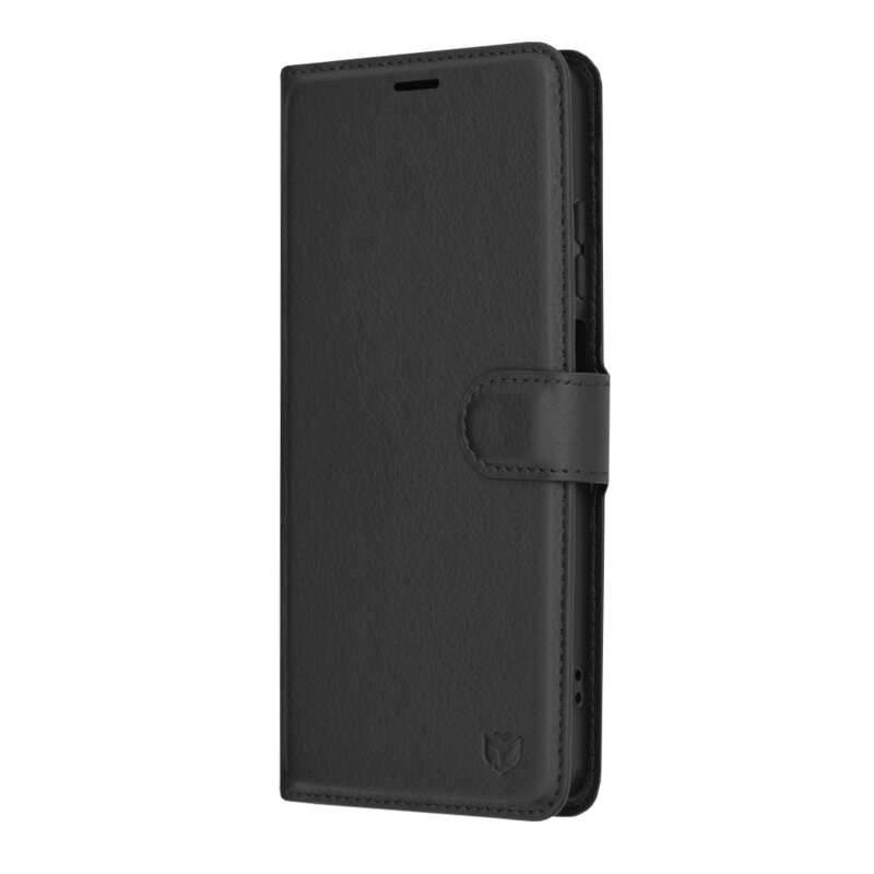 Husa Motorola Moto G04 Techsuit Leather Folio, negru