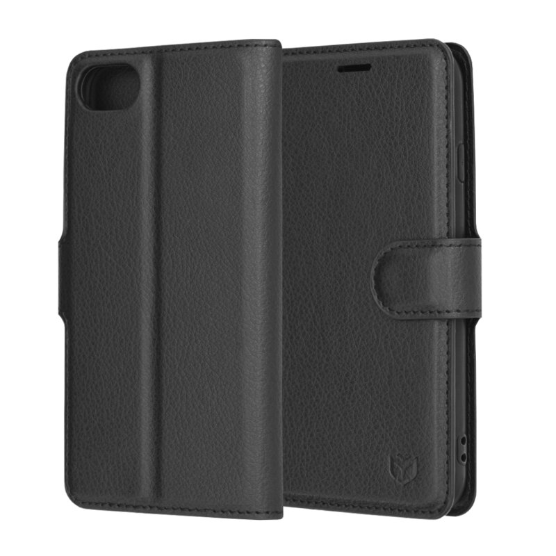 Husa iPhone 7 Techsuit Leather Folio, negru