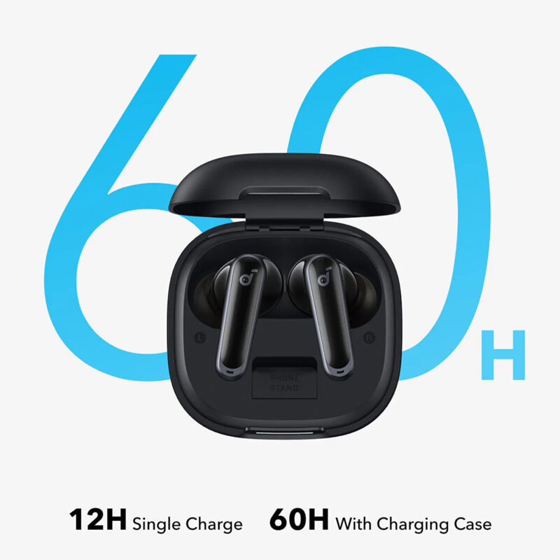 Casti Bluetooth TWS, Noise Cancelling Anker SoundCore P40i, negru