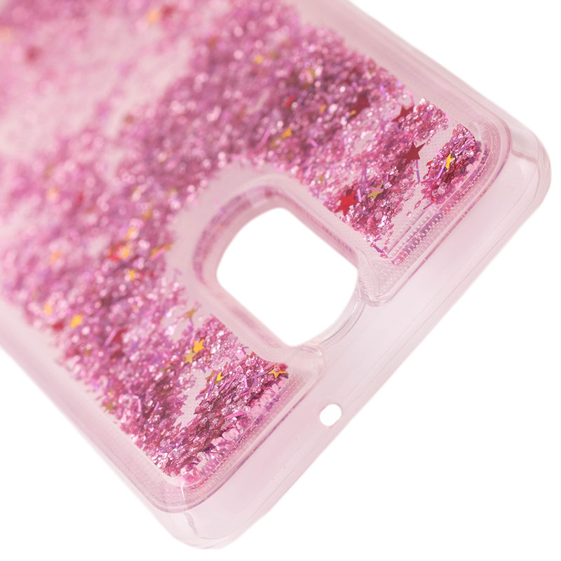 Husa Huawei Mate 10 Lite TPU Glitter - Pink