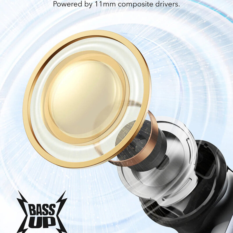 Casti Bluetooth TWS, Noise Cancelling Anker SoundCore P40i, albastru