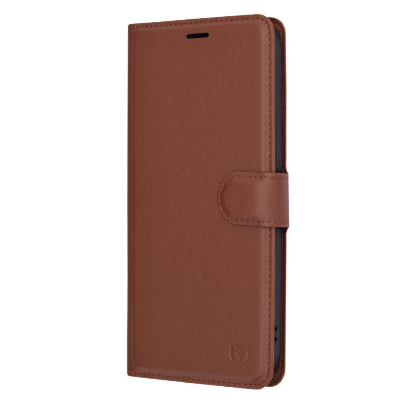 Husa Nothing Phone (2a) Techsuit Leather Folio, maro