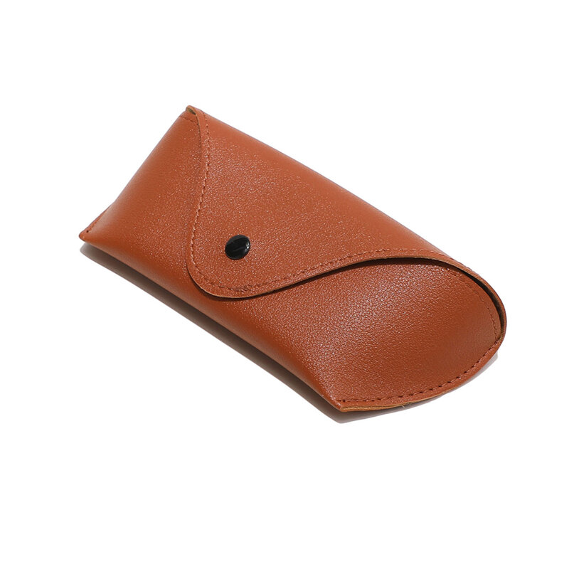 Etui pentru ochelari de vedere din piele Techsuit ETPU2, maro