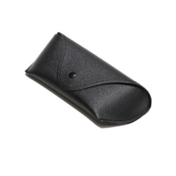 Etui pentru ochelari de vedere din piele Techsuit ETPU1, negru