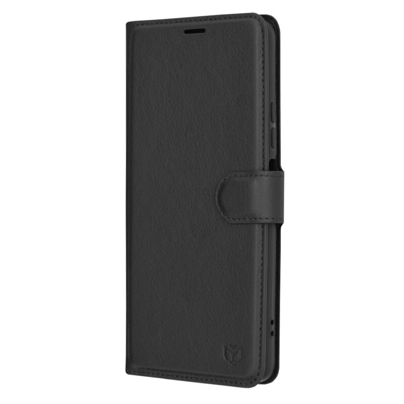 Husa Oppo A58 4G Techsuit Leather Folio, negru