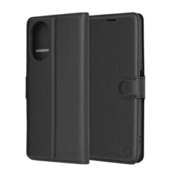 Husa Realme C67 4G Techsuit Leather Folio, negru