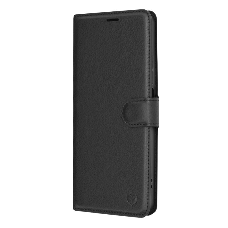 Husa Realme C67 4G Techsuit Leather Folio, negru