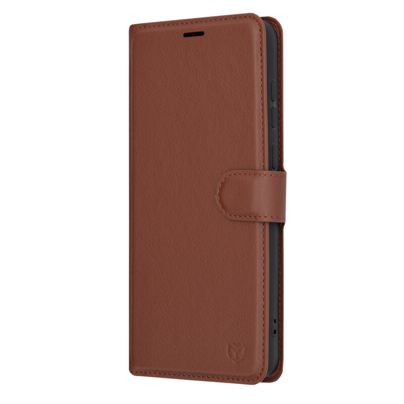 Husa Samsung Galaxy A05 Techsuit Leather Folio, maro