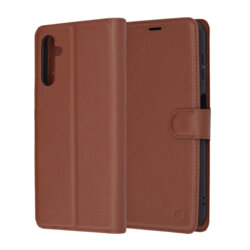 Husa Samsung Galaxy A14 4G Techsuit Leather Folio, maro