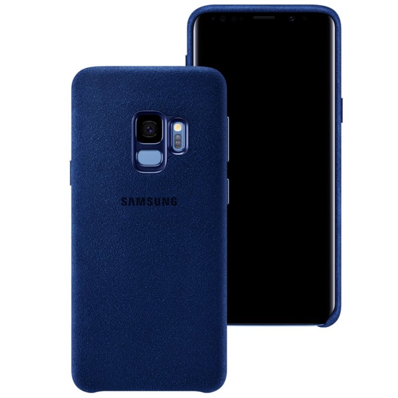 Husa Originala Samsung Galaxy S9 Alcantara Cover - Blue