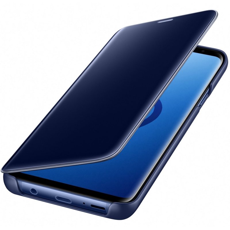 Husa Originala Samsung Galaxy S9 Plus Clear View Cover Blue