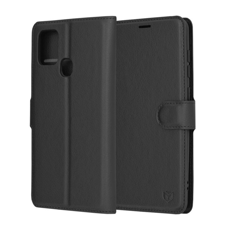 Husa Samsung Galaxy A21s Techsuit Leather Folio, negru