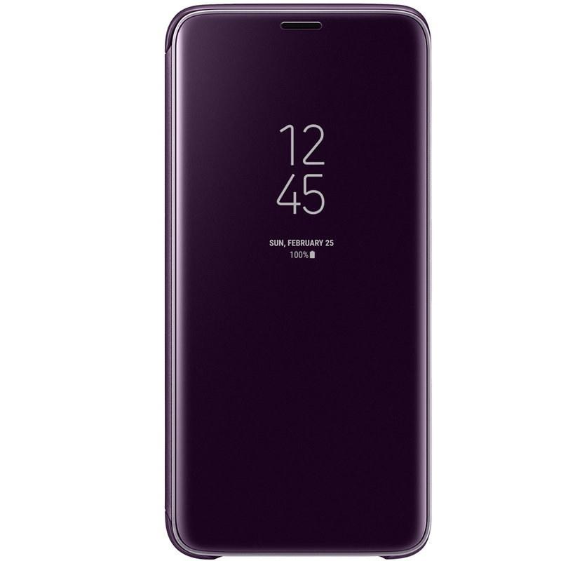 Husa Originala Samsung Galaxy S9 Clear View Cover Purple