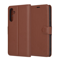 Husa Samsung Galaxy A34 5G Techsuit Leather Folio, maro