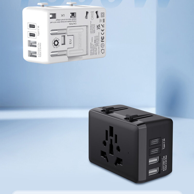 Adaptor priza EU la US, UK, AUS, PD45W, Techsuit, HHT203A