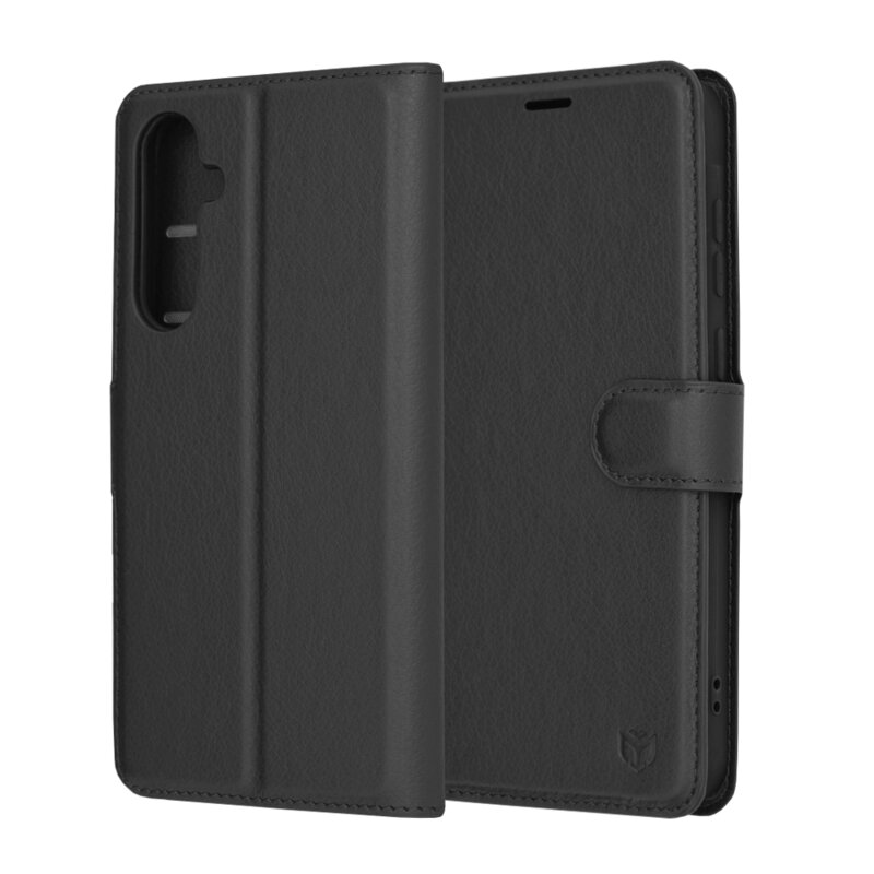 Husa Samsung Galaxy A35 5G Techsuit Leather Folio, negru