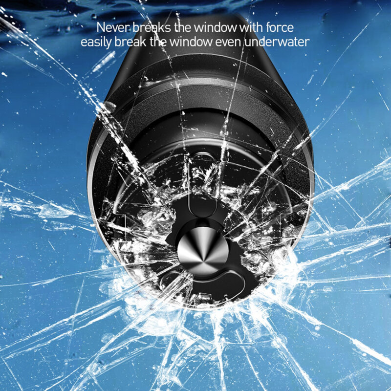 Ciocan urgenta parbriz auto Baseus, 2in1, argintiu, CRSFH-0S