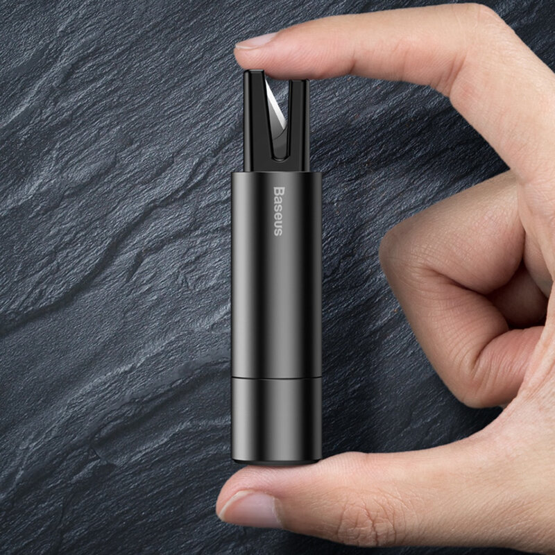 Ciocan urgenta parbriz auto Baseus, 2in1, argintiu, CRSFH-0S