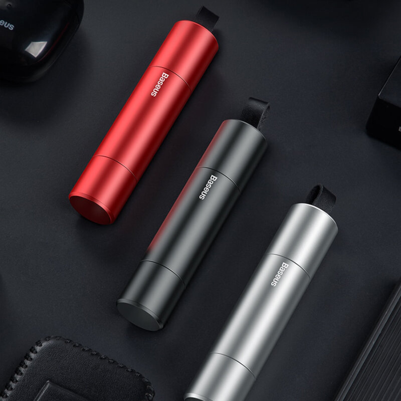 Ciocan urgenta parbriz auto Baseus, 2in1, argintiu, CRSFH-0S