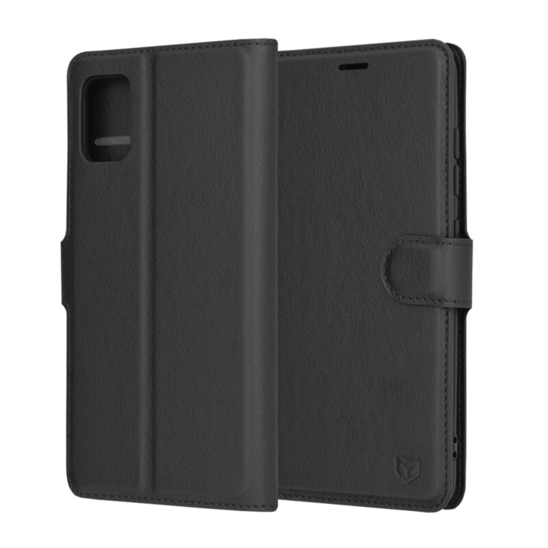 Husa Samsung Galaxy A51 4G Techsuit Leather Folio, negru