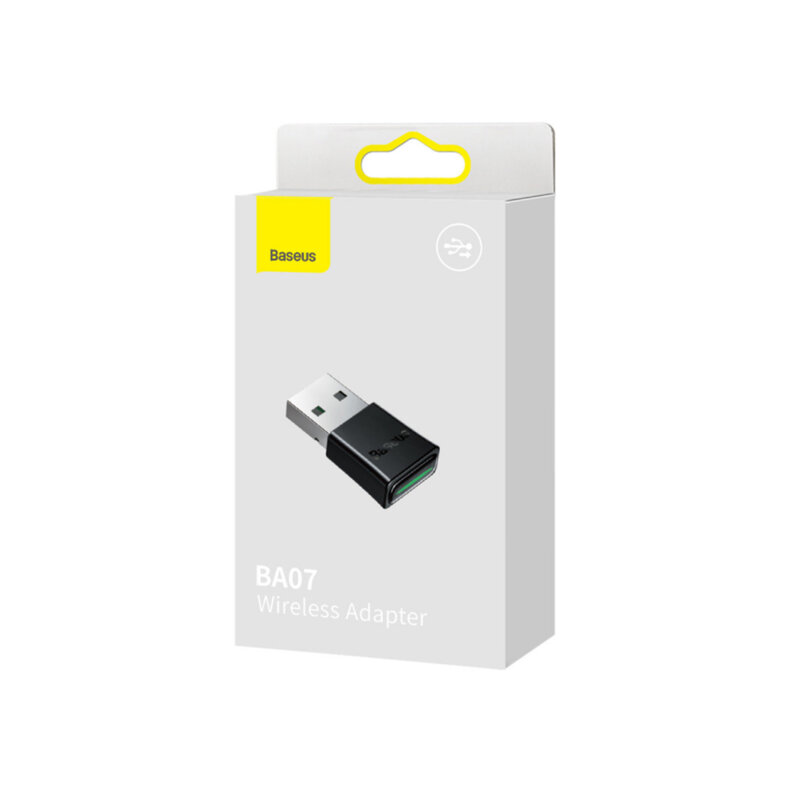 Adaptor Dongle USB wireless Bluetooth Baseus BA07, negru