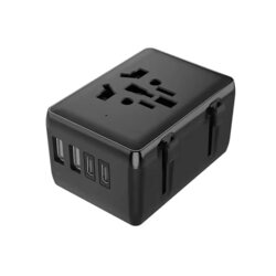 Adaptor priza EU la US, UK, AUS, PD45W, Techsuit, HHT203A