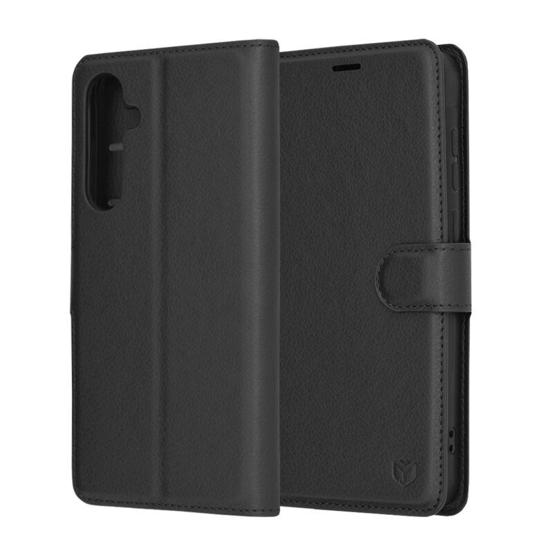 Husa Samsung Galaxy A55 5G Techsuit Leather Folio, negru