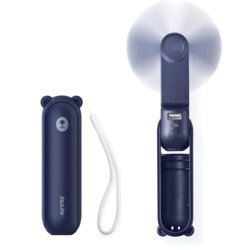 Mini ventilator portabil cu acumulator JisuLife F8, albastru